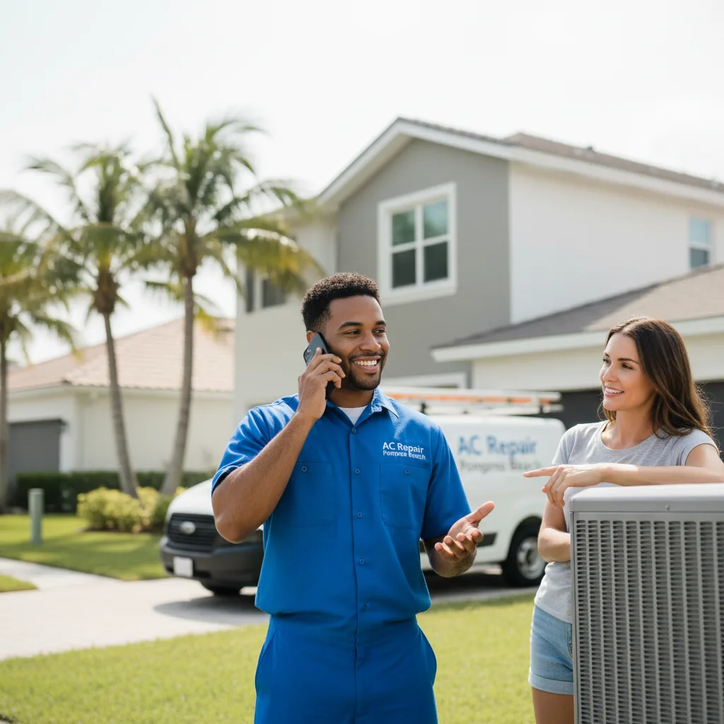 AC Repair Pompano Beach customer support in Jamaica Plain